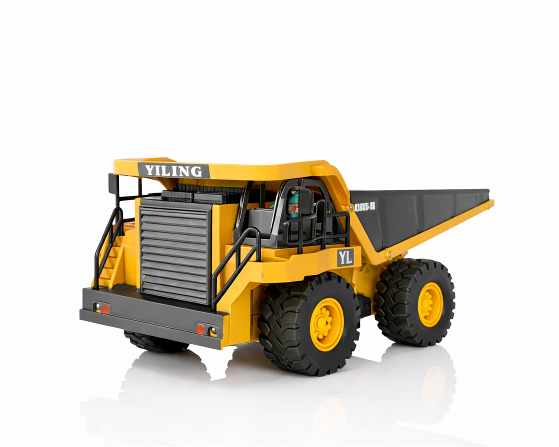 Wywrotka RC Zdalnie Sterowana – Kiprowana Skrzynia, Światła Robocze