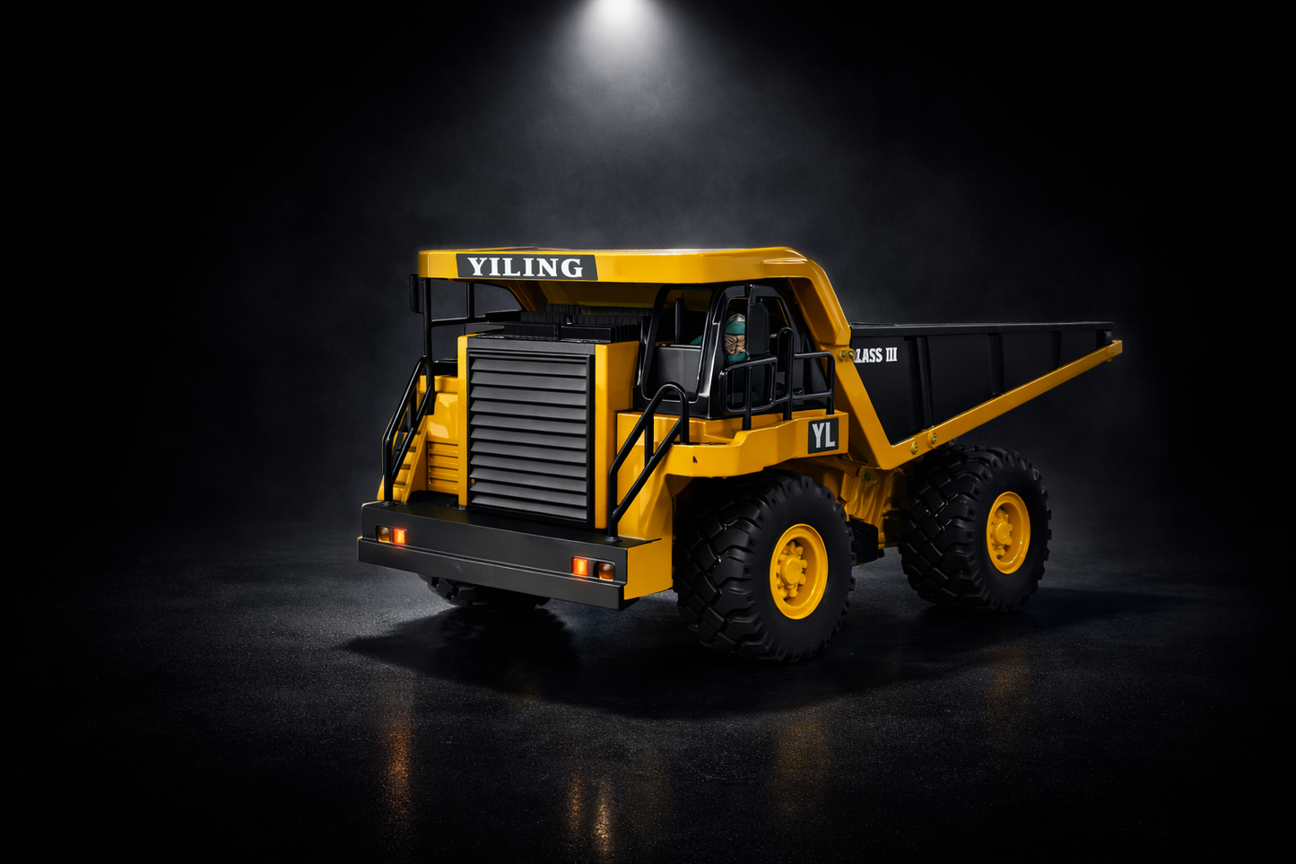 Wywrotka RC Zdalnie Sterowana – Kiprowana Skrzynia, Światła Robocze